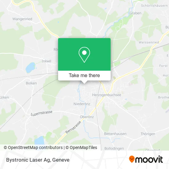 Bystronic Laser Ag map