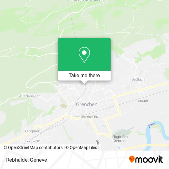 Rebhalde map