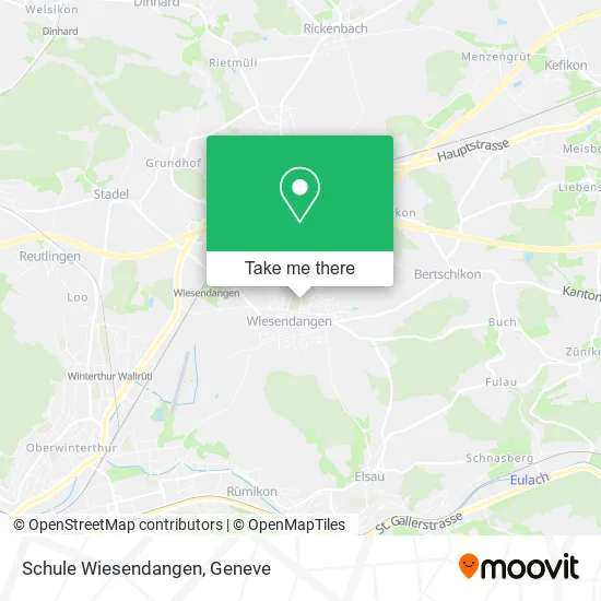 Schule Wiesendangen map