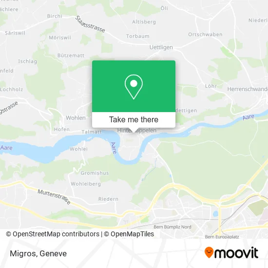 Migros map