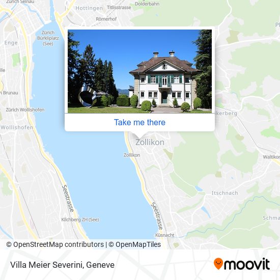 Villa Meier Severini map