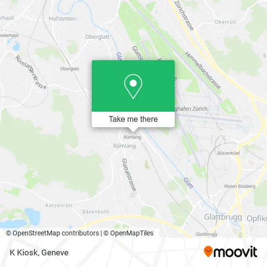 K Kiosk map