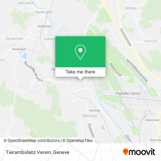 Tierambulanz Verein map