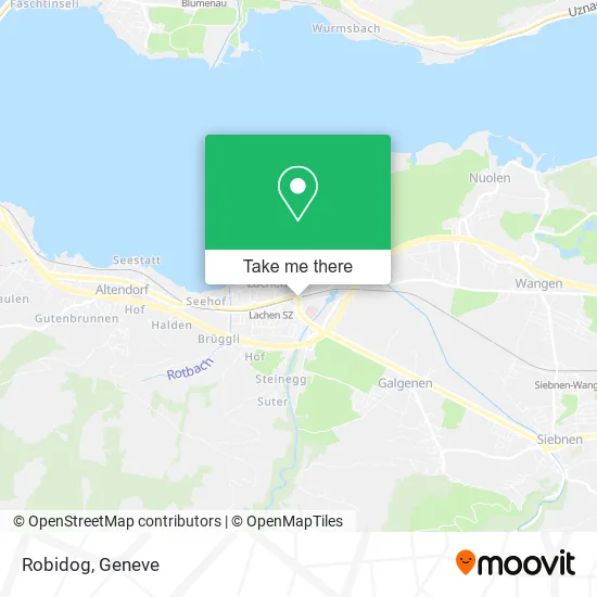 Robidog map