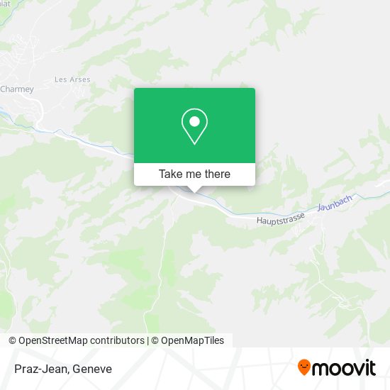 Praz-Jean map