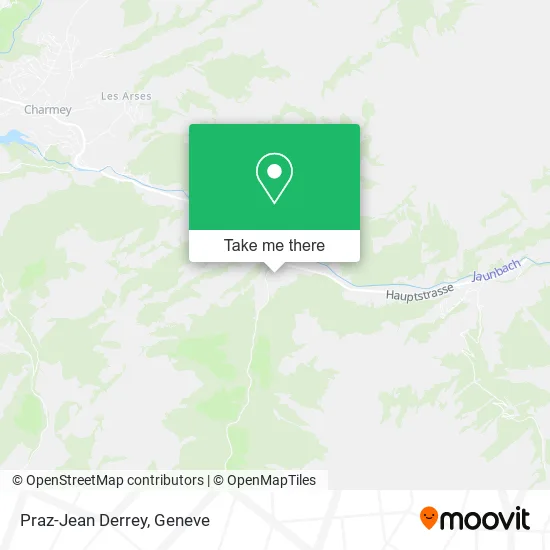 Praz-Jean Derrey map