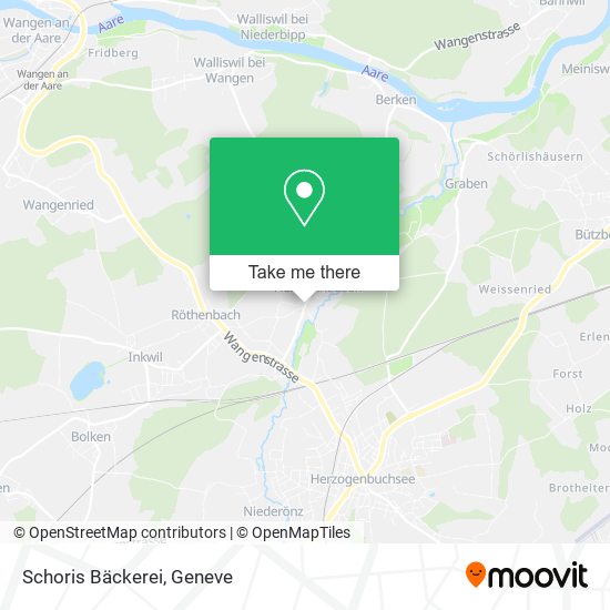 Schoris Bäckerei map