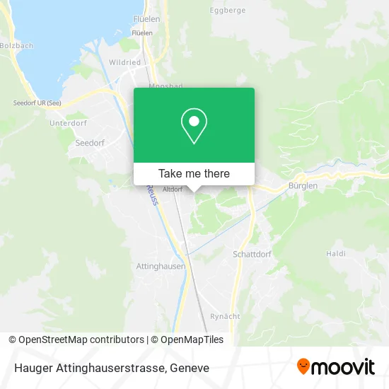 Hauger Attinghauserstrasse map