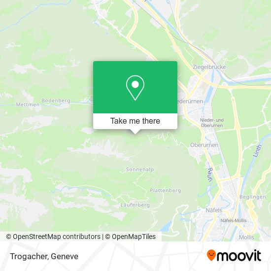 Trogacher map