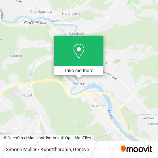 Simone Müller - Kunsttherapie map