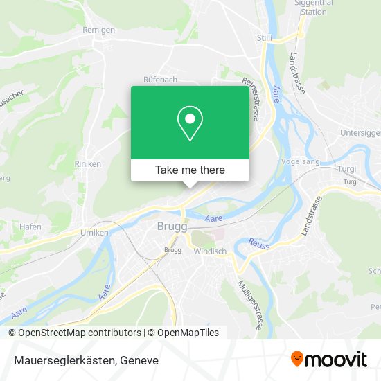 Mauerseglerkästen map