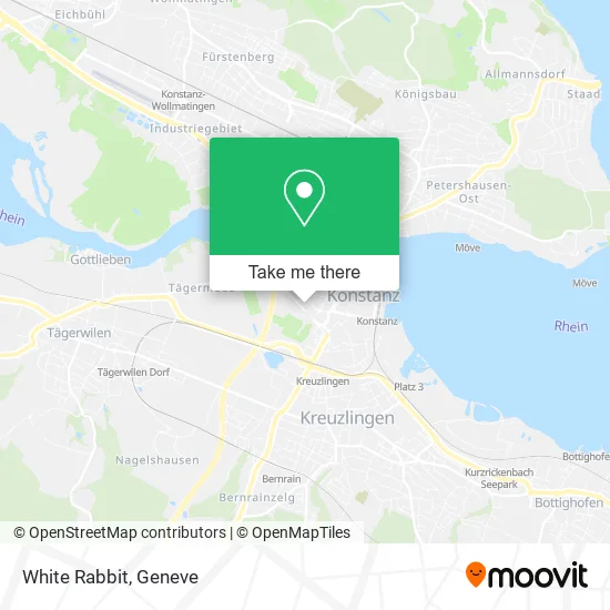 White Rabbit map
