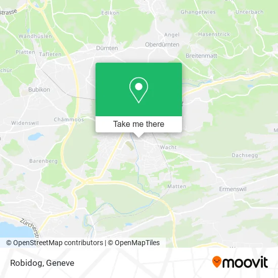 Robidog map