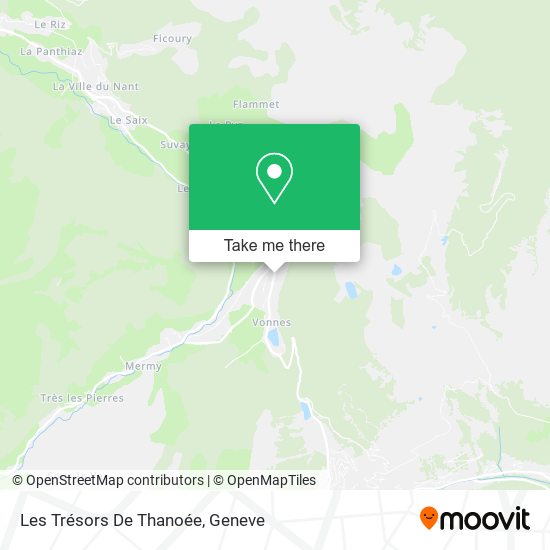 Les Trésors De Thanoée map