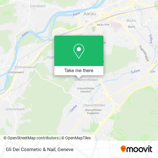 Gli Dei Cosmetic & Nail map