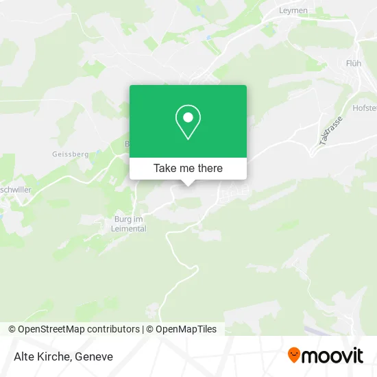 Alte Kirche map