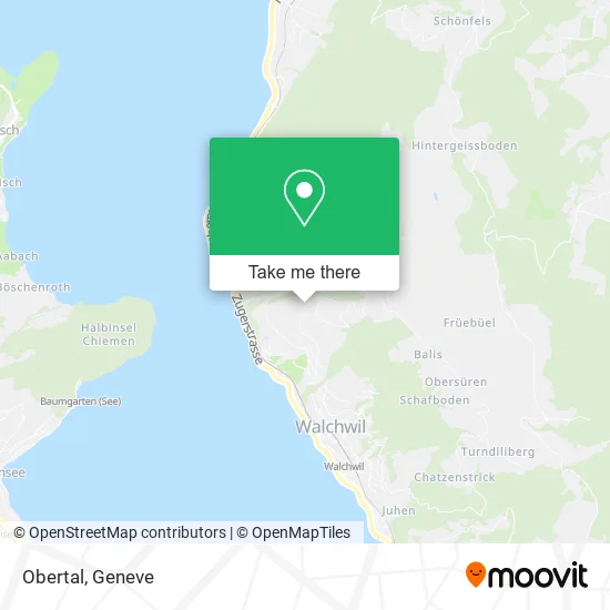 Obertal map