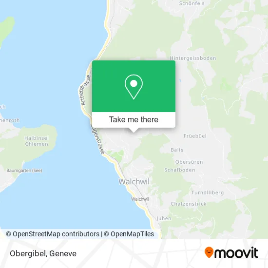 Obergibel map