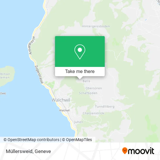 Müllersweid map