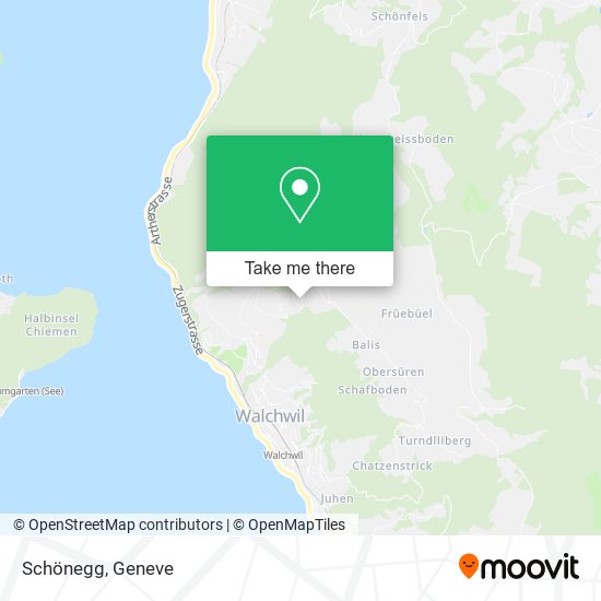 Schönegg map