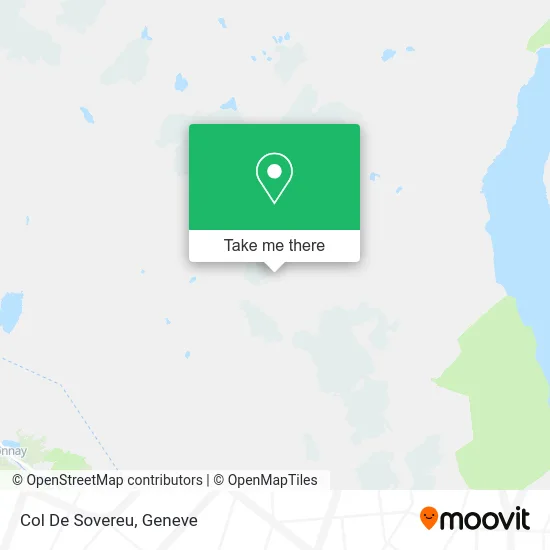 Col De Sovereu map