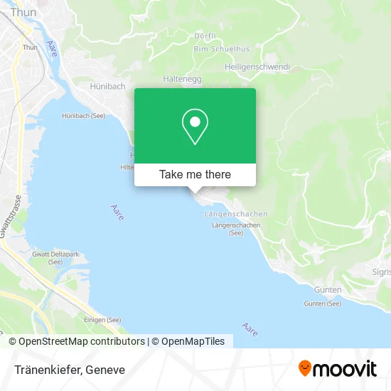 Tränenkiefer map