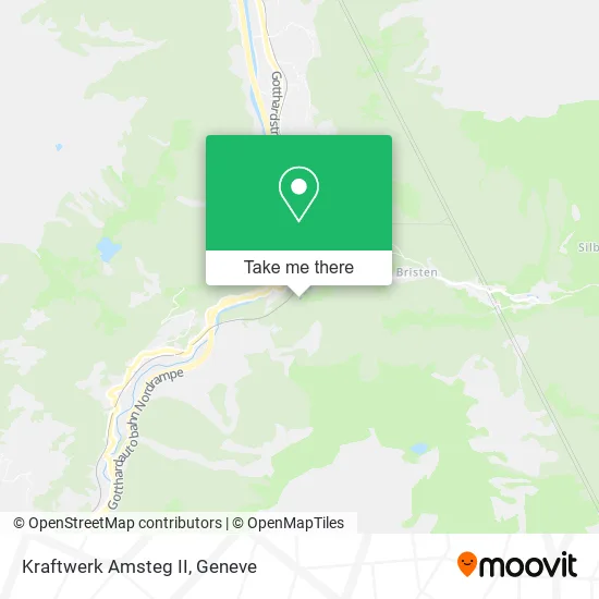 Kraftwerk Amsteg II map