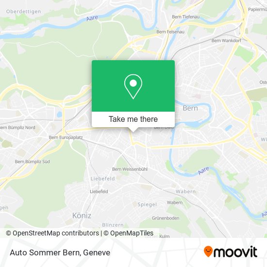 Auto Sommer Bern plan