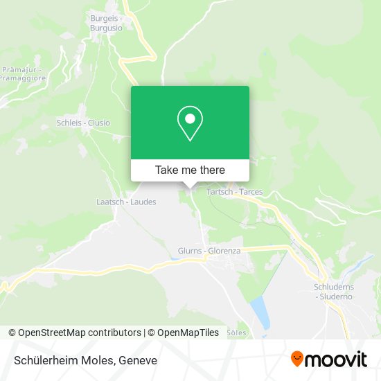Schülerheim Moles map