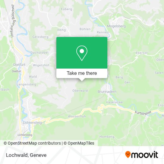 Lochwald map