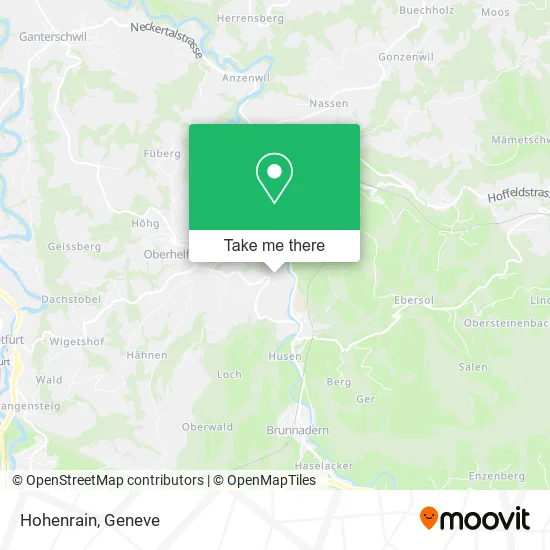 Hohenrain map