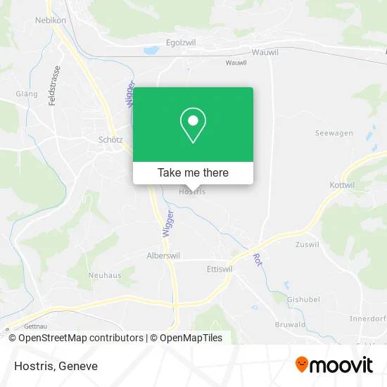 Hostris map