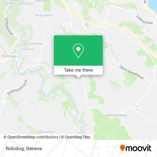 Robidog map
