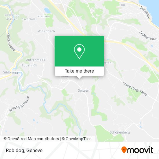 Robidog map