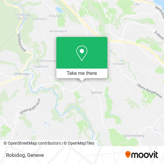 Robidog map