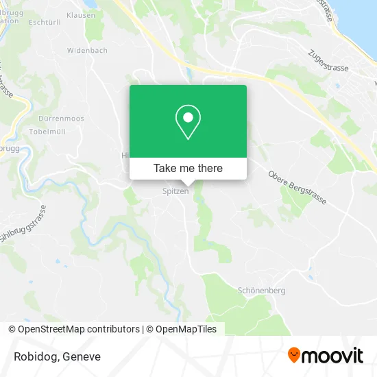 Robidog map