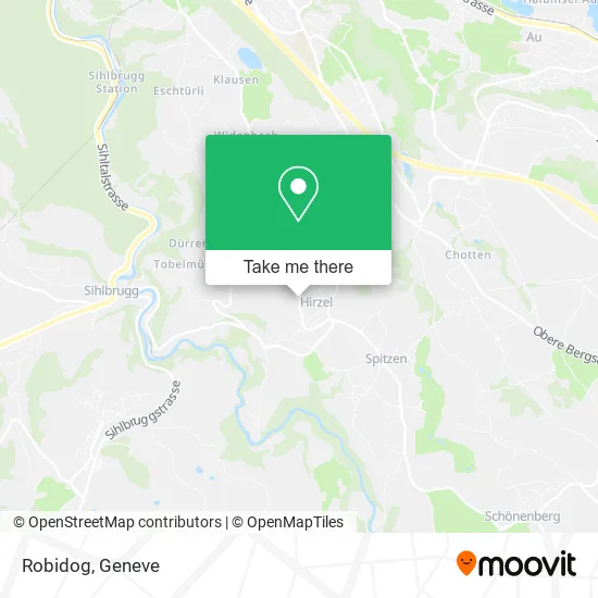 Robidog map
