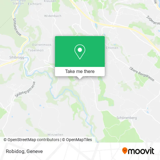 Robidog map