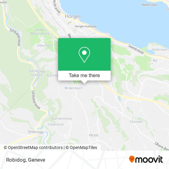 Robidog map