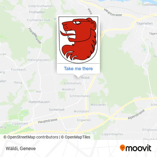 Wäldi map