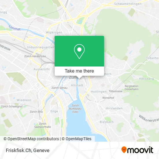 Friskfisk.Ch map