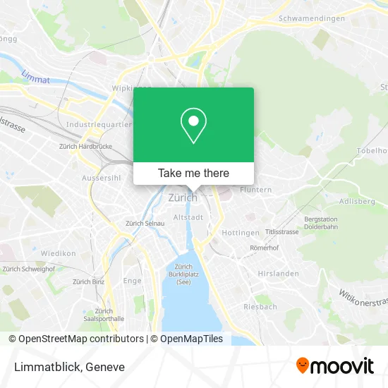 Limmatblick map