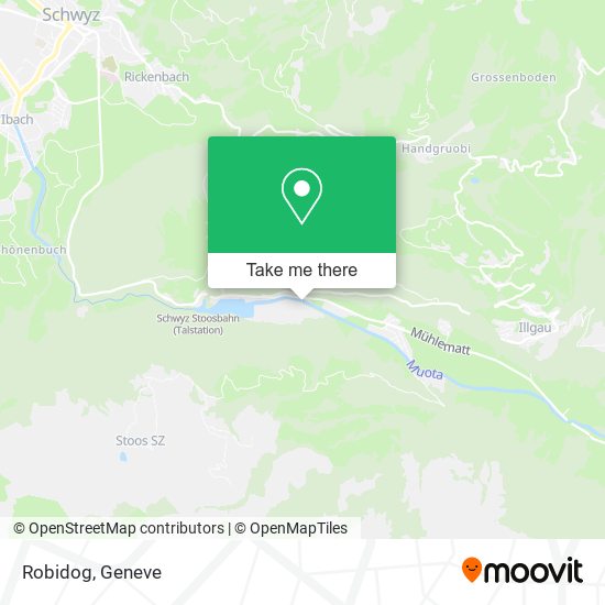 Robidog map