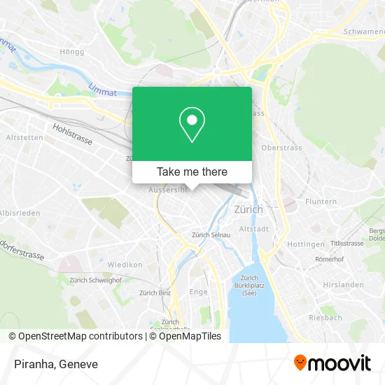 Piranha map