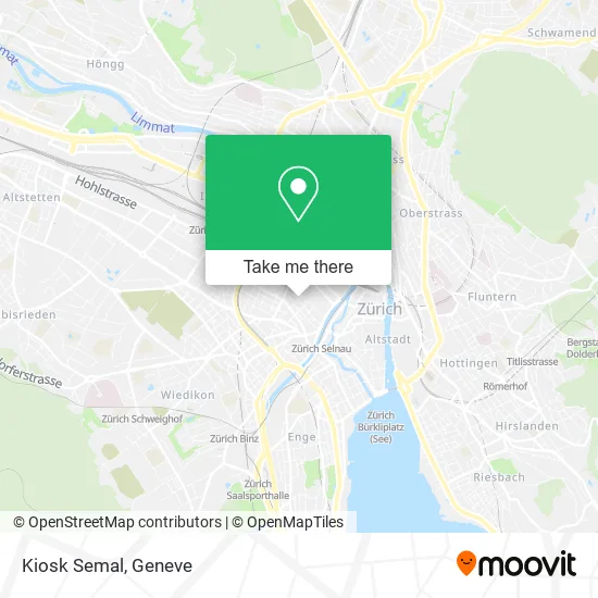 Kiosk Semal map