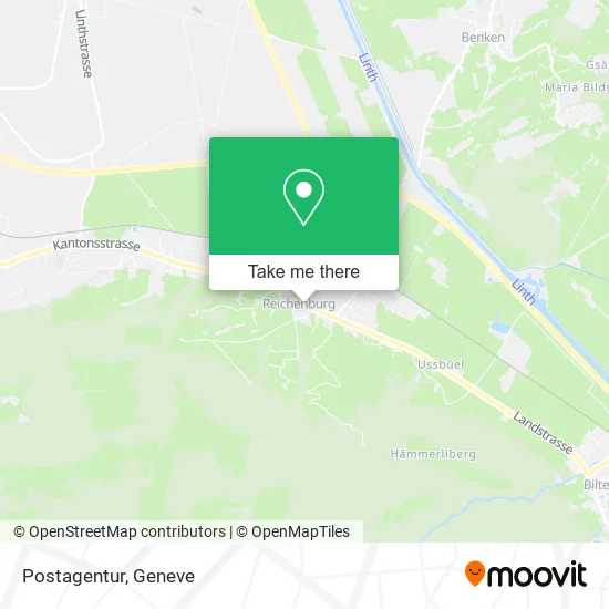 Postagentur map