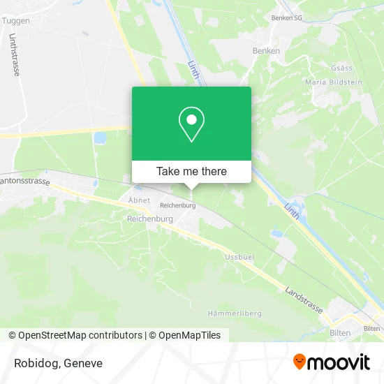 Robidog map