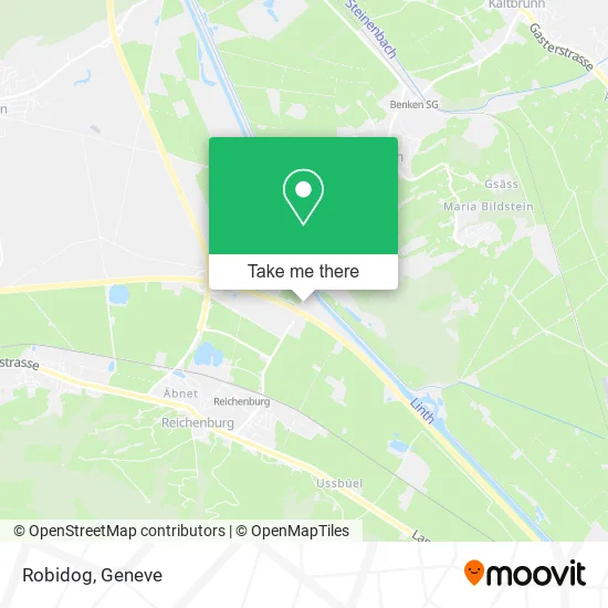 Robidog map