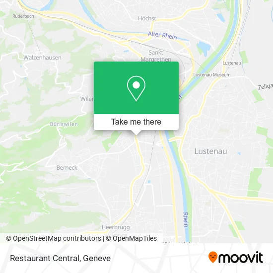 Restaurant Central map