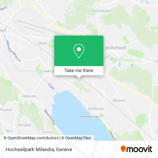 Hochseilpark Milandia map